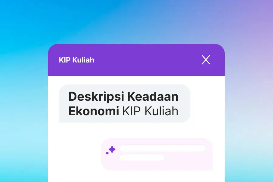 Deskripsi Keadaan Ekonomi KIP Kuliah