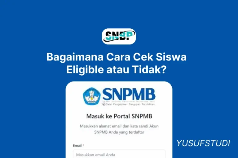 cara cek siswa eligible
