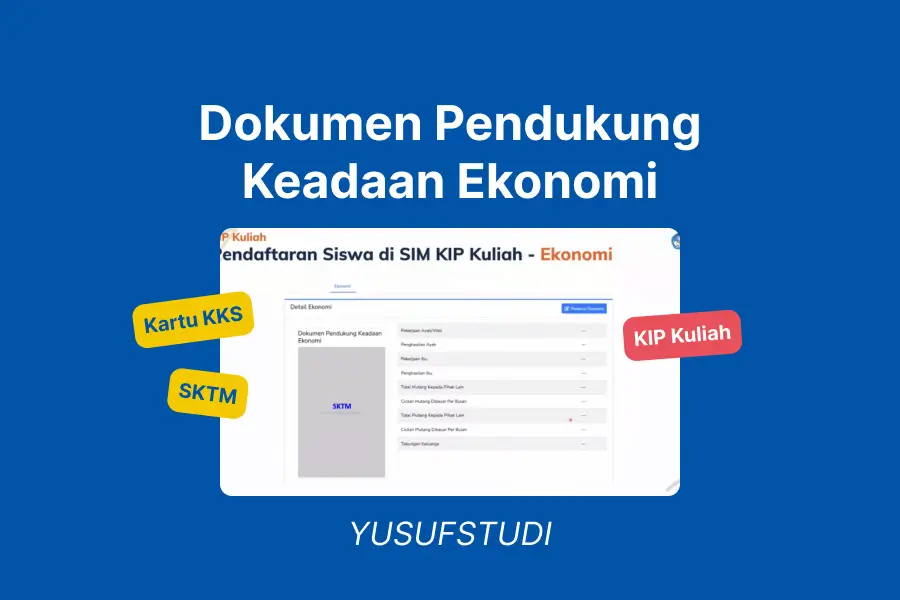 Dokumen Pendukung Keadaan Ekonomi