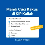 Mandi Cuci Kakus di KIP Kuliah
