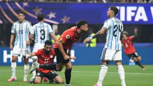 Babak Pertama Argentina vs Mesir