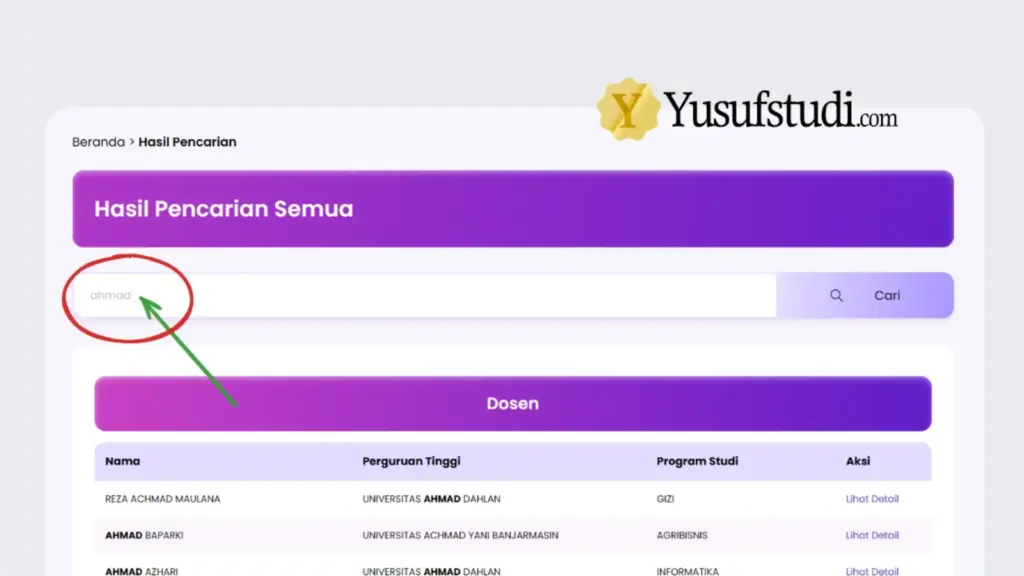 Cara Cek Data Dosen di PDDIKTI