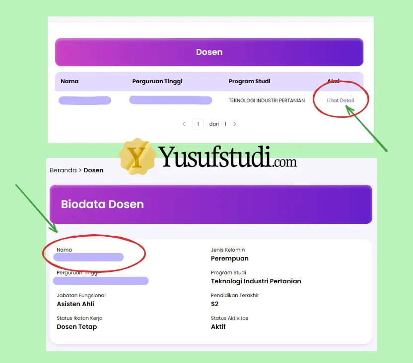 Cara Cek Dosen di PDDikti