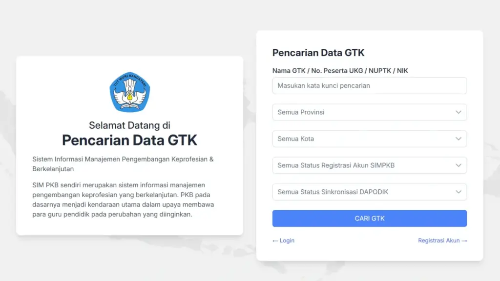 Cara Mudah Cek NUPTK dengan Nama