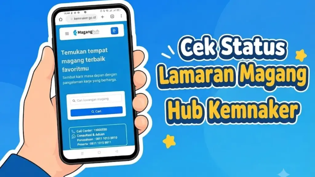 Cek Status Lamaran Magang Hub Kemnaker