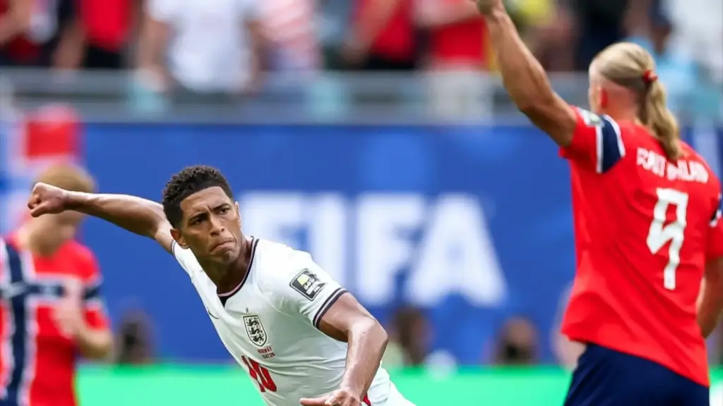 Hasil Skor Akhir Inggris vs Norwegia (2-1)