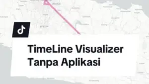 Video History Perjalanan Maps dengan Google Timeline Visualizer